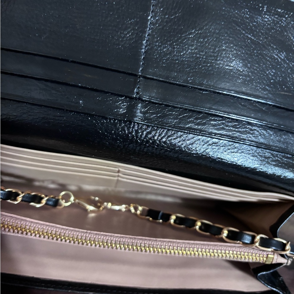 Prada Black Leather Wallet with Gold Hardwares - Picture 5 of 16
